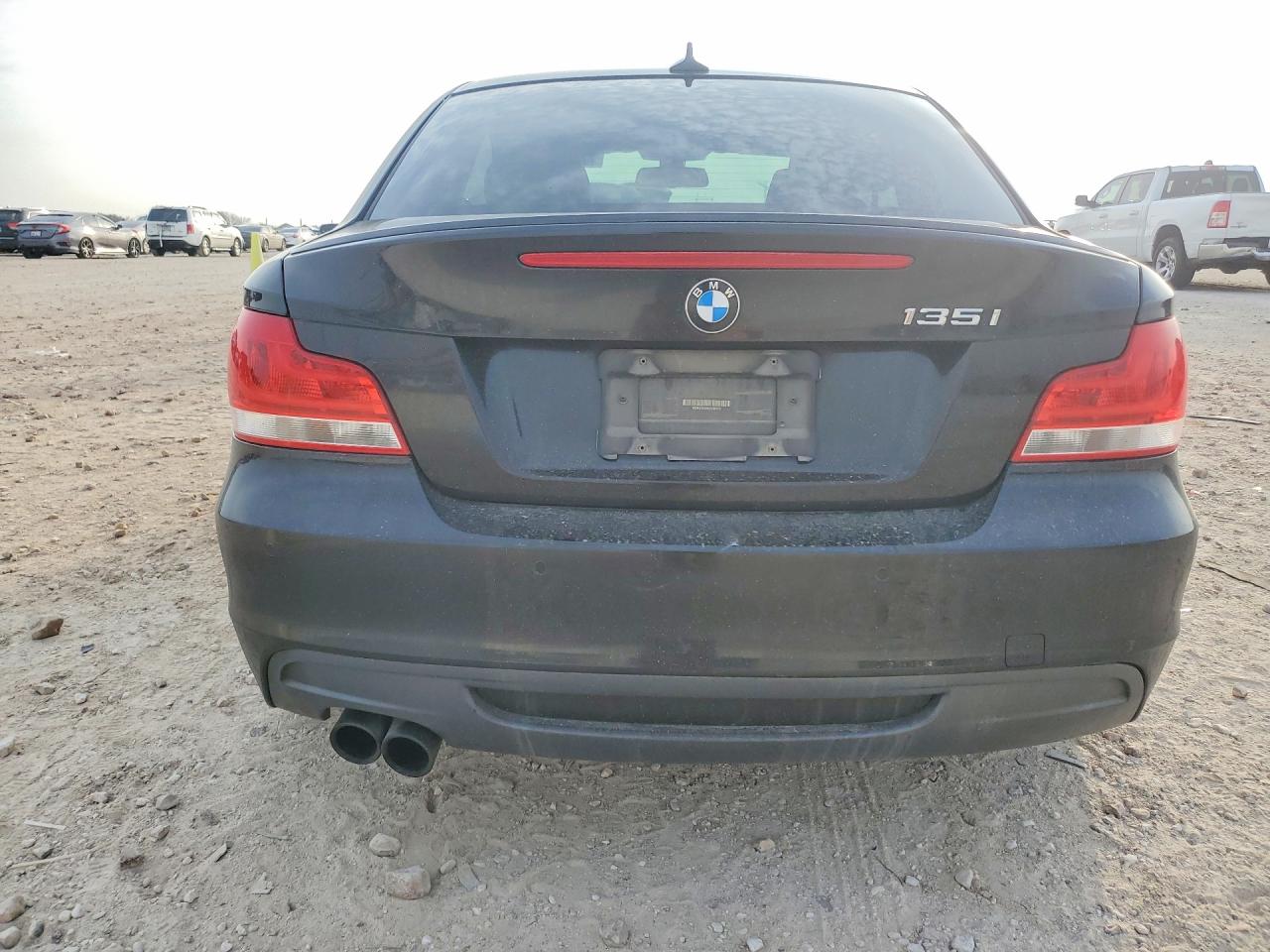 2013 Bmw 135 I Black vin: WBAUC9C55DVY99710