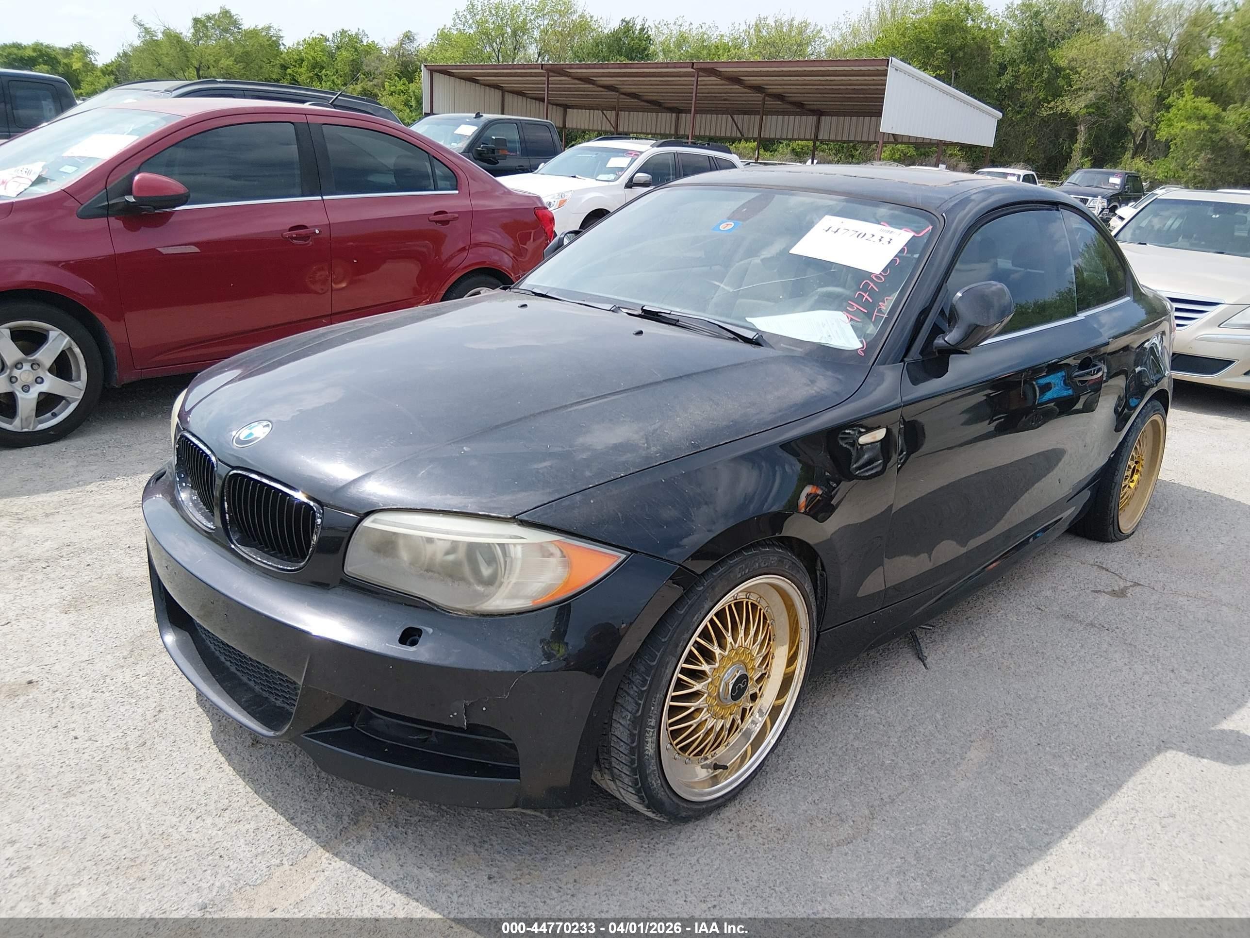 2012 Bmw 135i   Black vin: WBAUC9C56CVM12352
