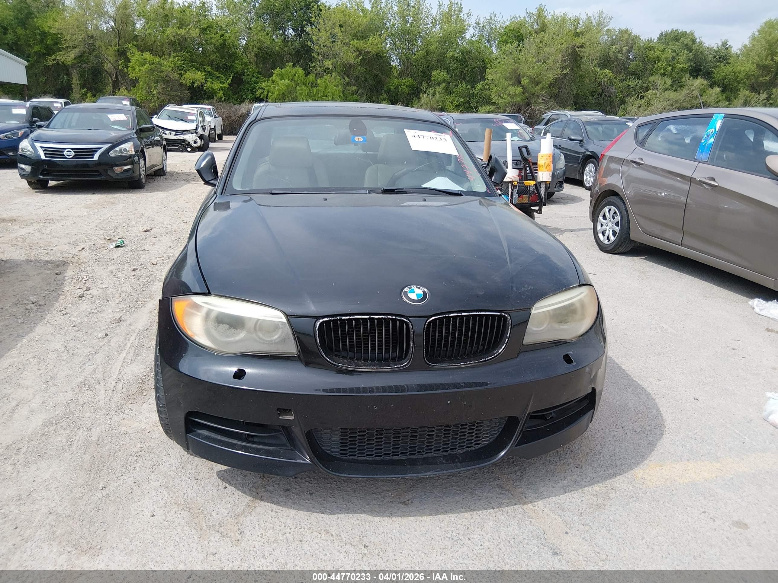 2012 Bmw 135i   Black vin: WBAUC9C56CVM12352