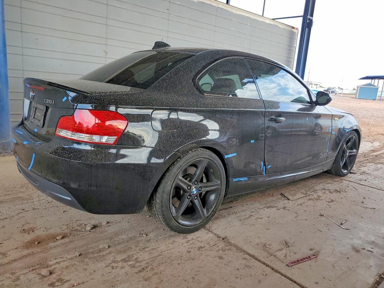 2011 Bmw 135 I Black vin: WBAUC9C57BVM09183
