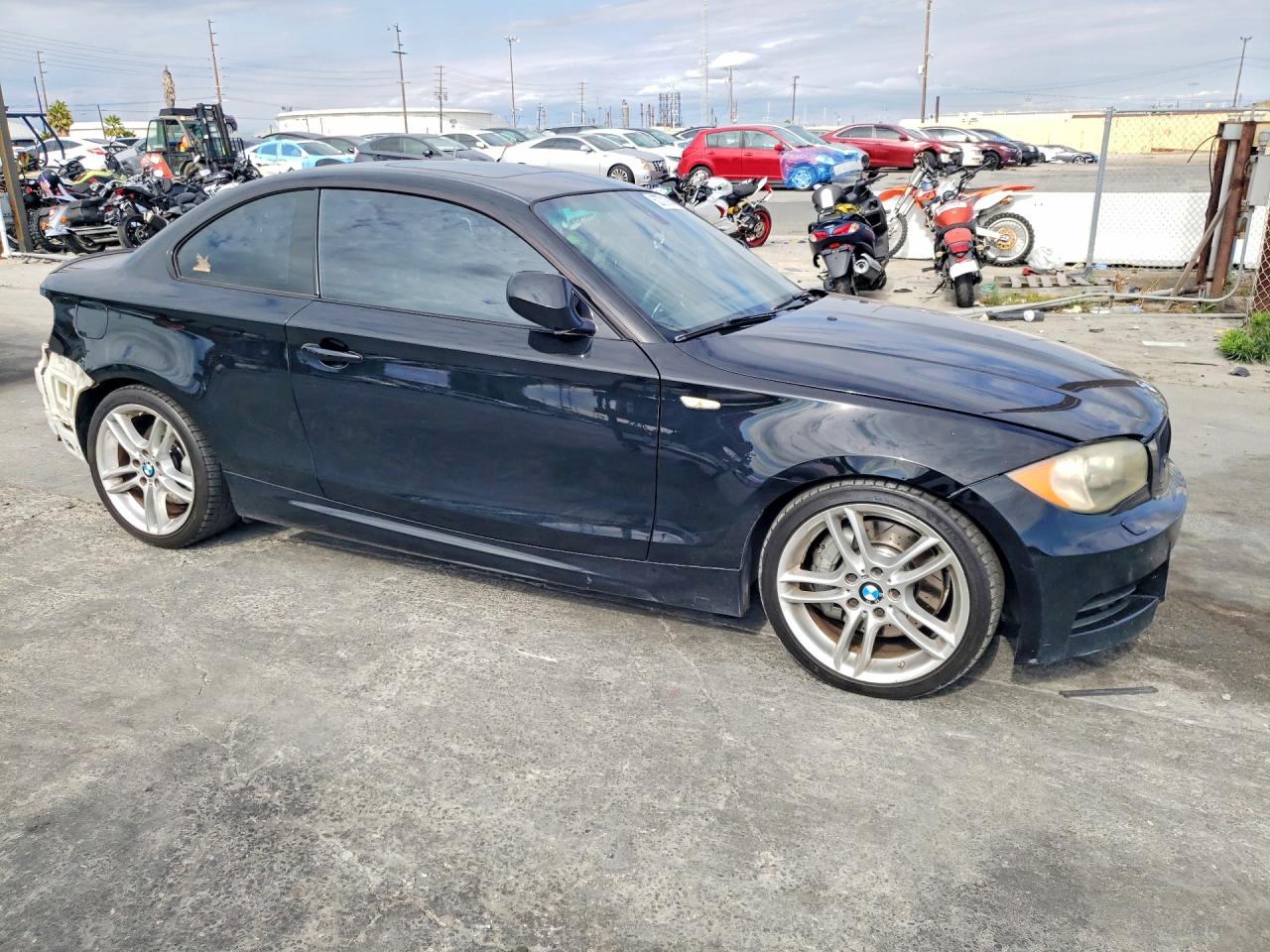 2011 Bmw 135i Black vin: WBAUC9C58BVM10312