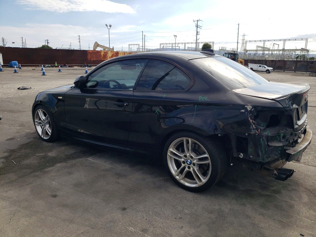 2011 Bmw 135i Black vin: WBAUC9C58BVM10312