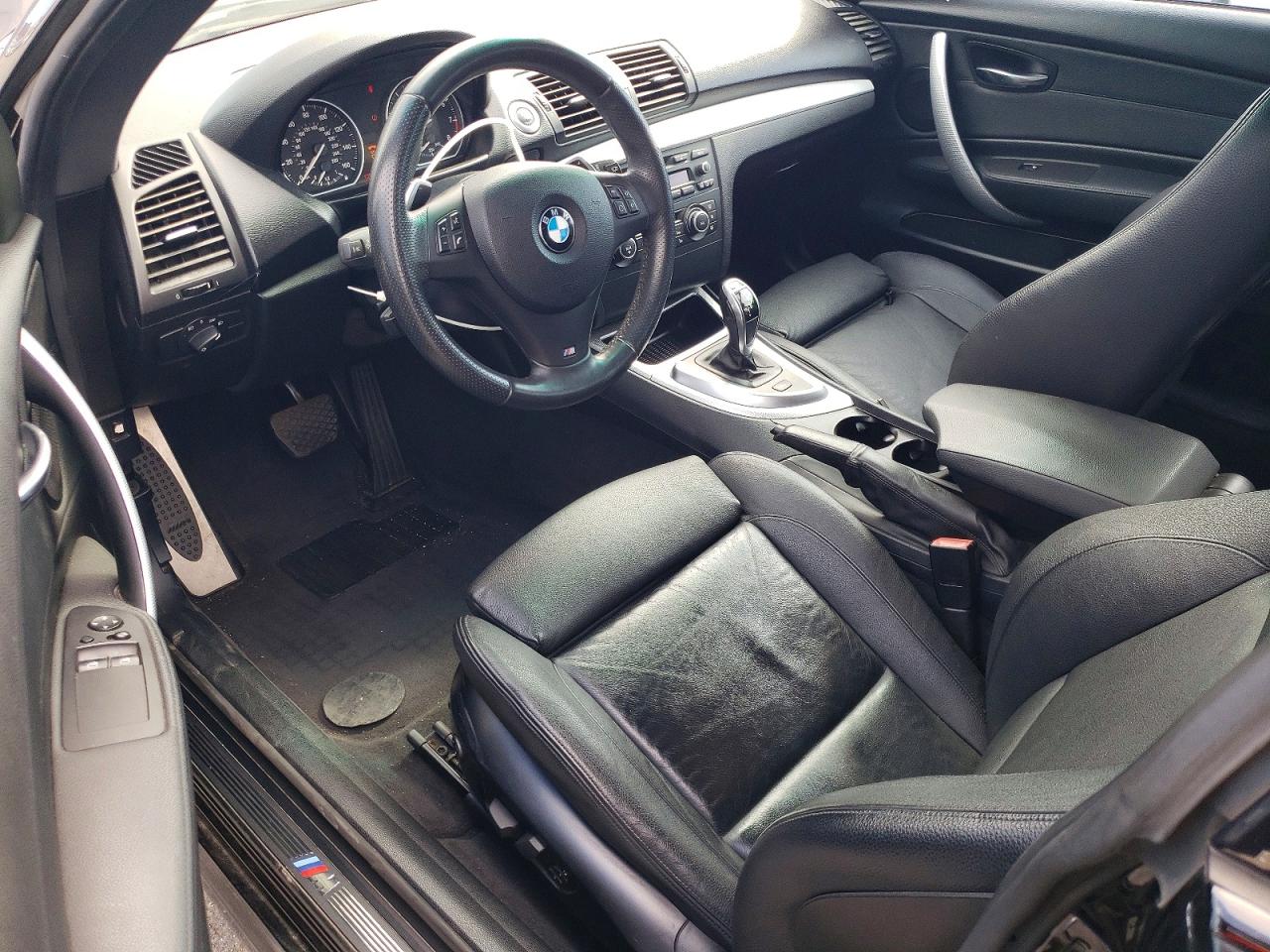 2011 Bmw 135i Black vin: WBAUC9C58BVM10312