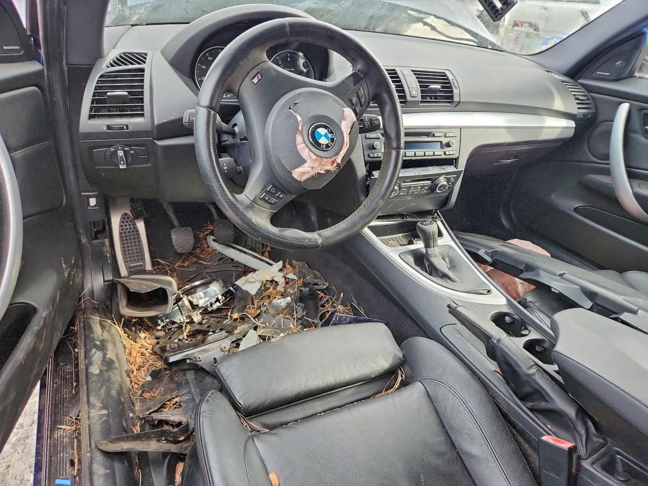 2012 Bmw 135 I Blue vin: WBAUC9C58CVM11770