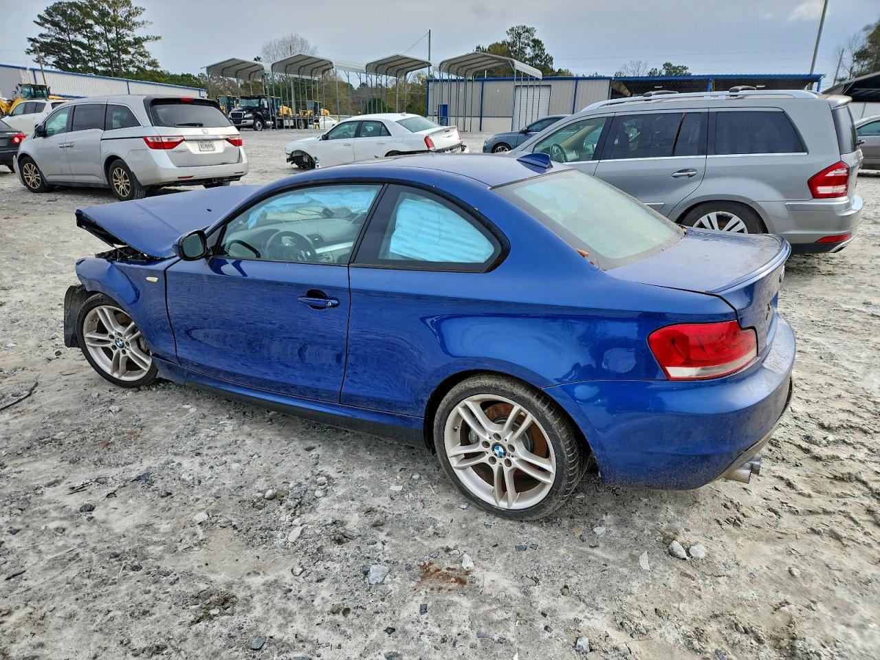 2012 Bmw 135 I Blue vin: WBAUC9C58CVM11770