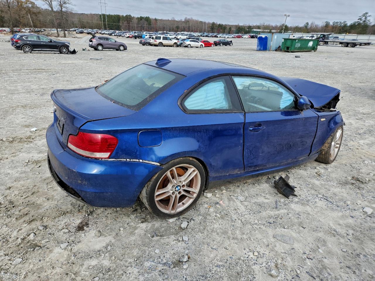 2012 Bmw 135 I Blue vin: WBAUC9C58CVM11770