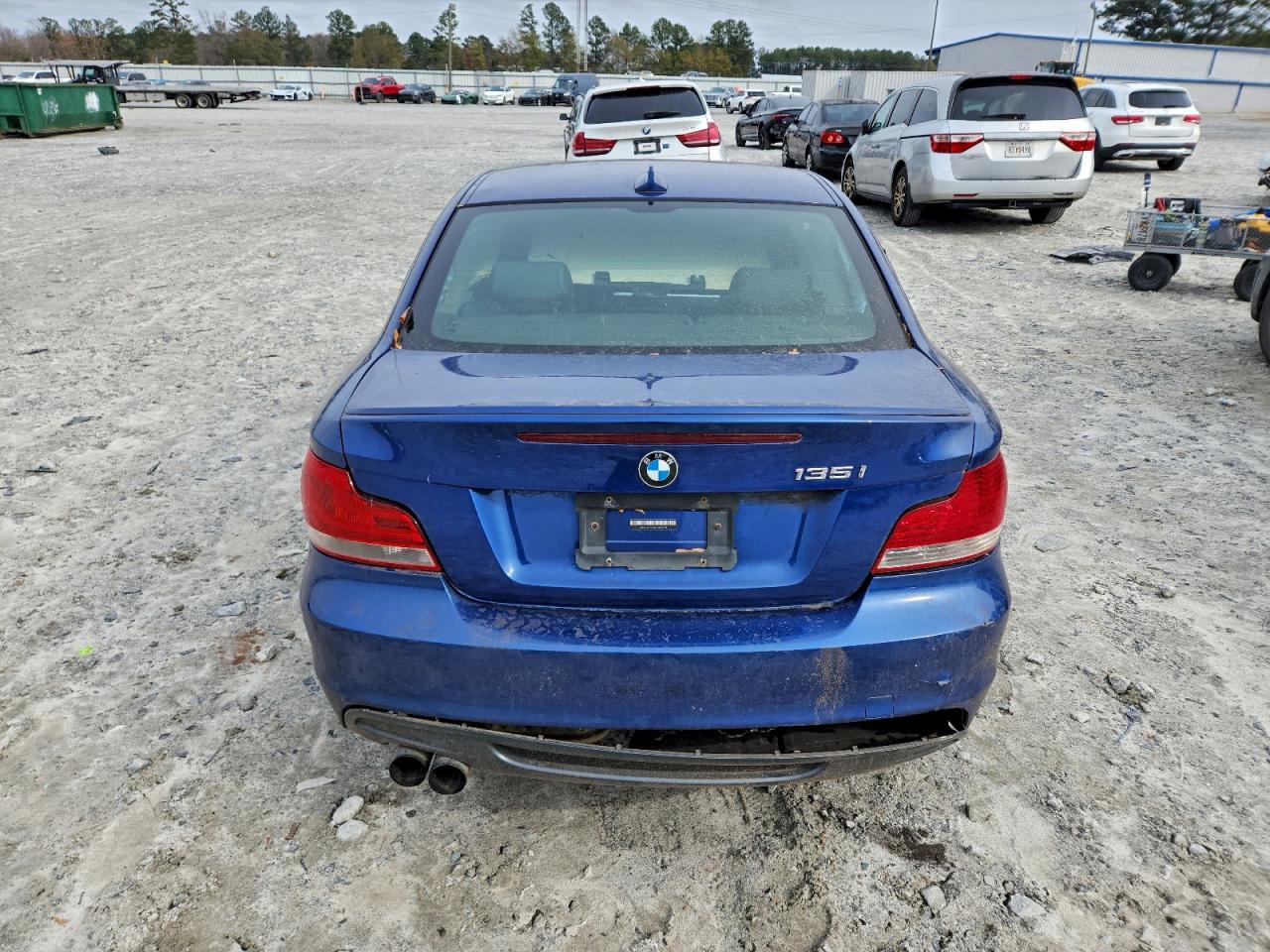 2012 Bmw 135 I Blue vin: WBAUC9C58CVM11770