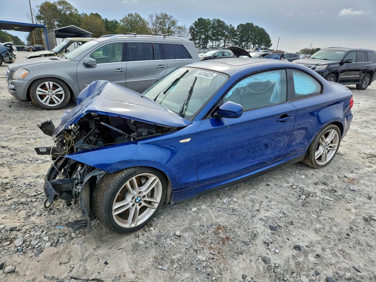 2012 Bmw 135 I Blue vin: WBAUC9C58CVM11770