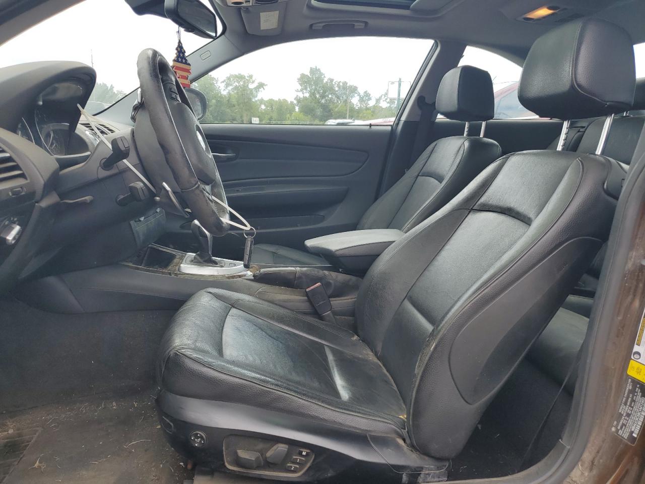 2012 Bmw 135 I Brown vin: WBAUC9C58CVM12403