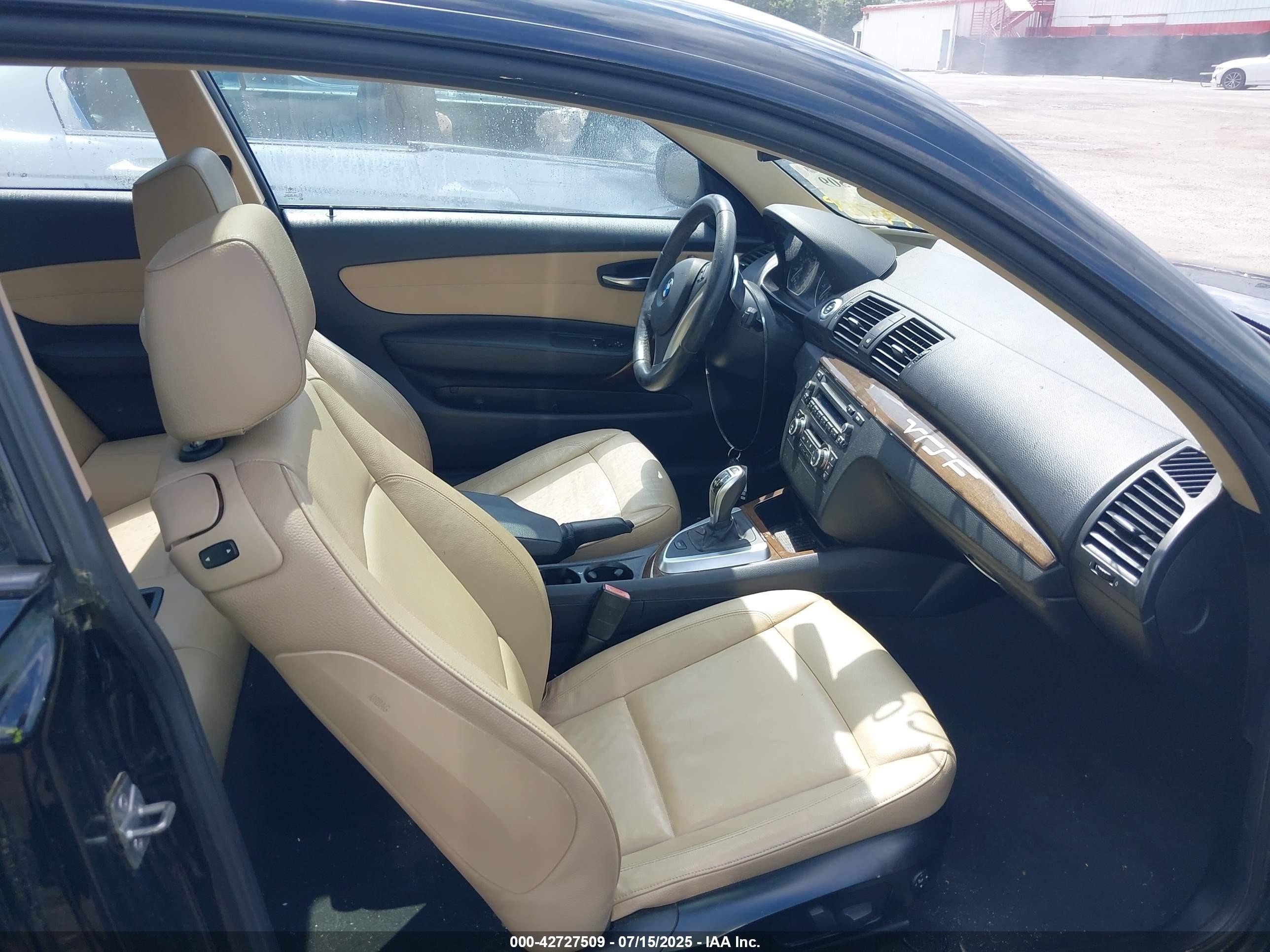2012 Bmw 135i   Black vin: WBAUC9C58CVM12448