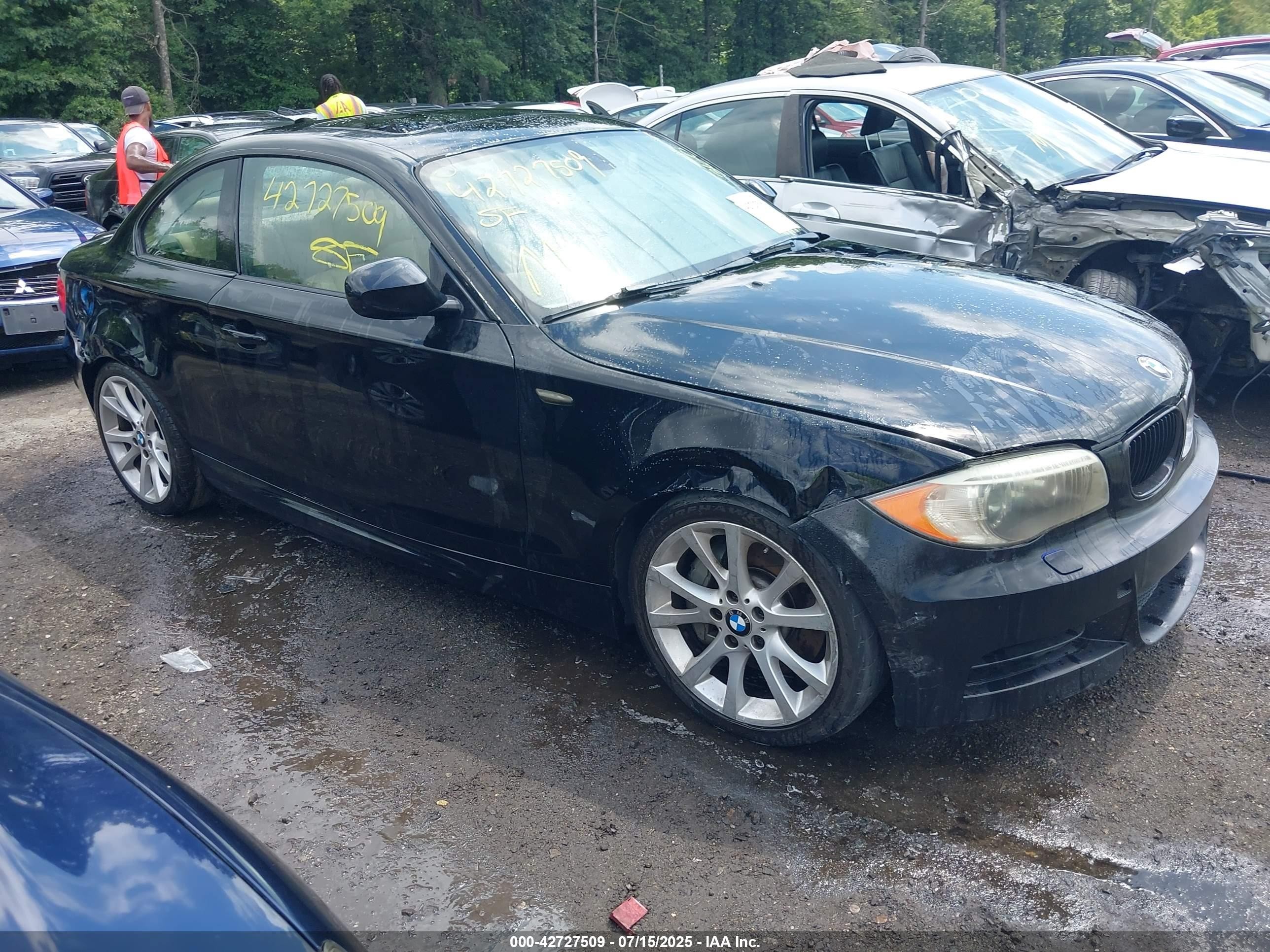 2012 Bmw 135i   Black vin: WBAUC9C58CVM12448
