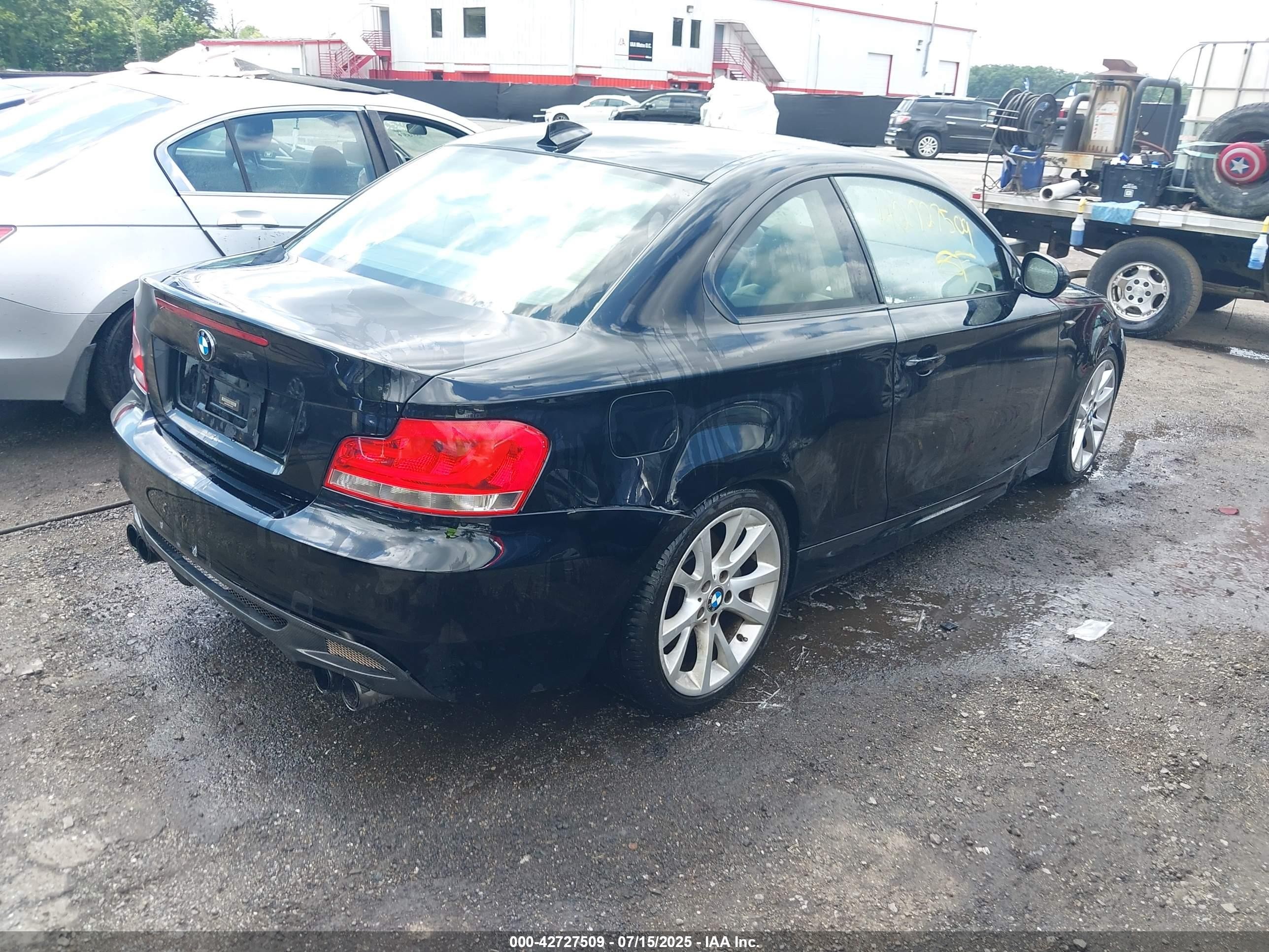2012 Bmw 135i   Black vin: WBAUC9C58CVM12448