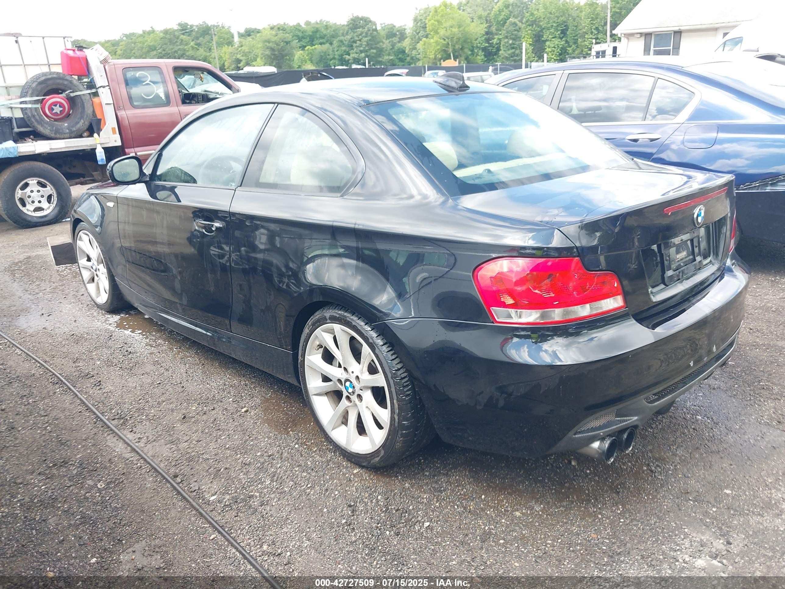 2012 Bmw 135i   Black vin: WBAUC9C58CVM12448