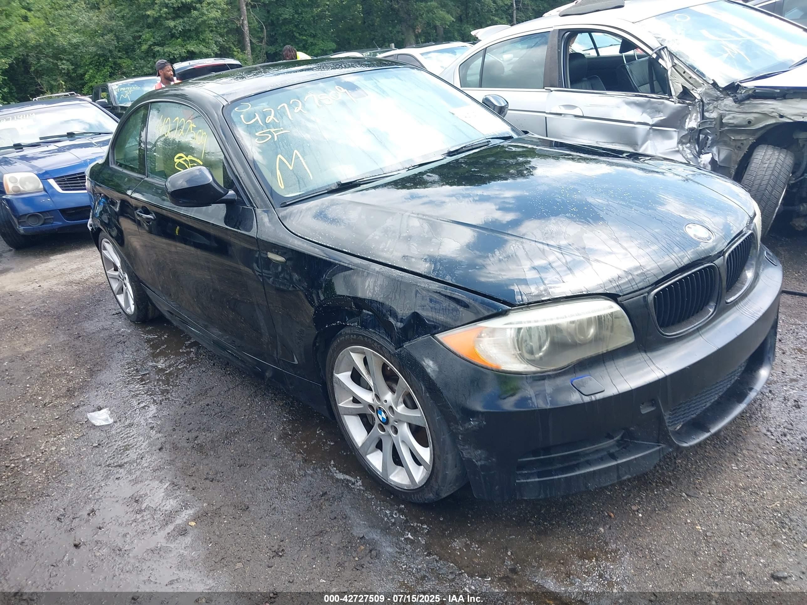 2012 Bmw 135i   Black vin: WBAUC9C58CVM12448