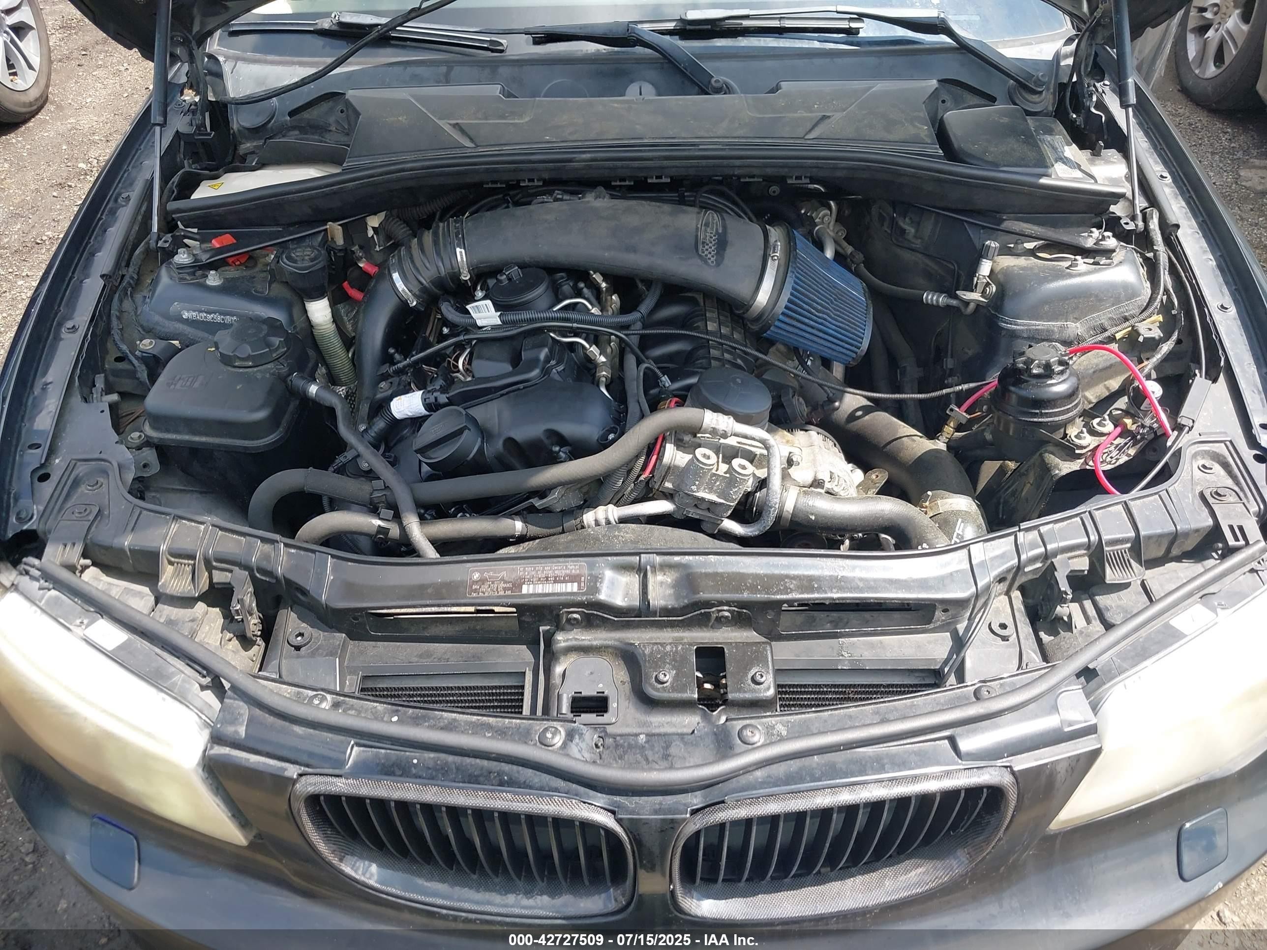 2012 Bmw 135i   Black vin: WBAUC9C58CVM12448