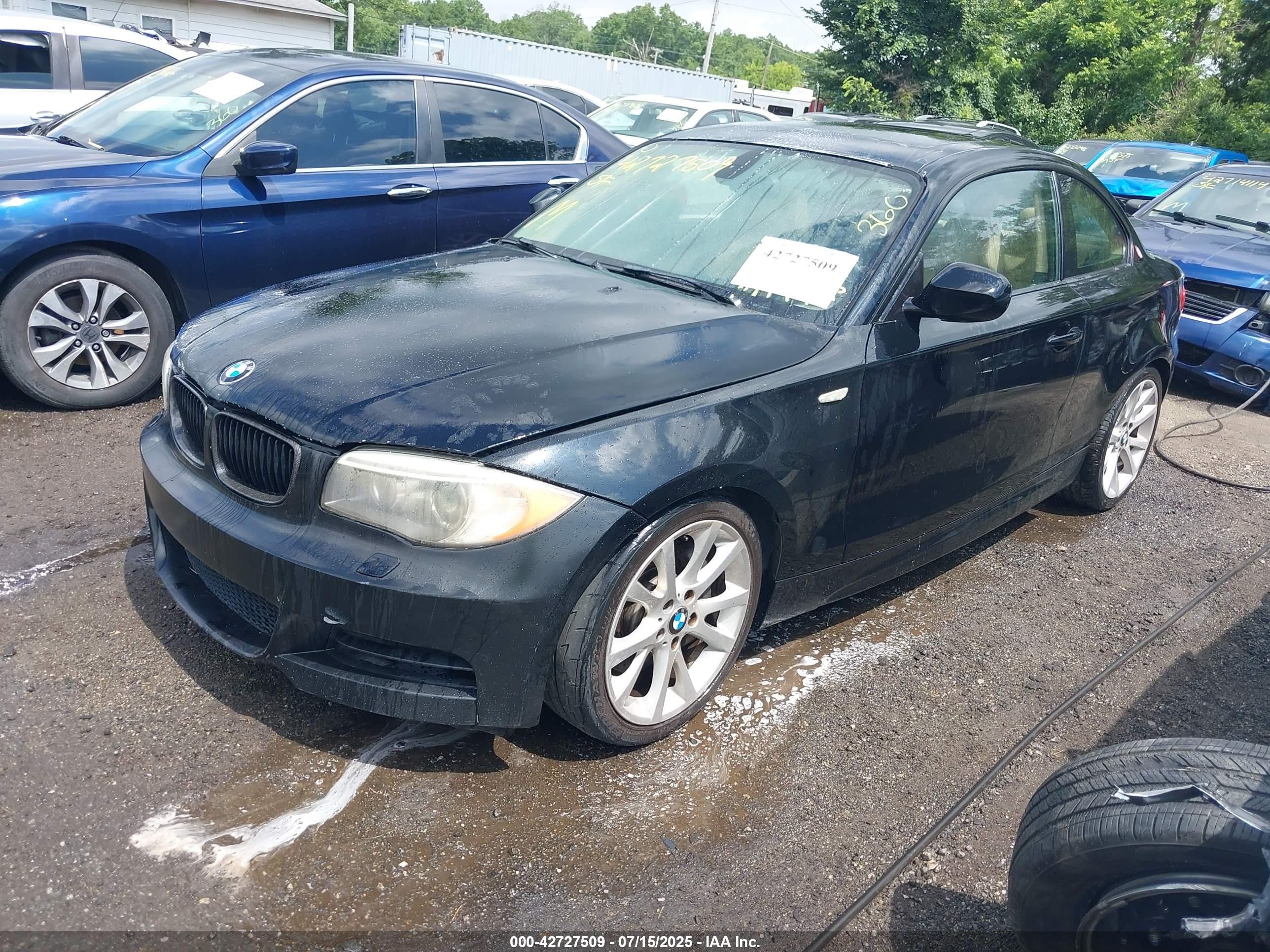 2012 Bmw 135i   Black vin: WBAUC9C58CVM12448