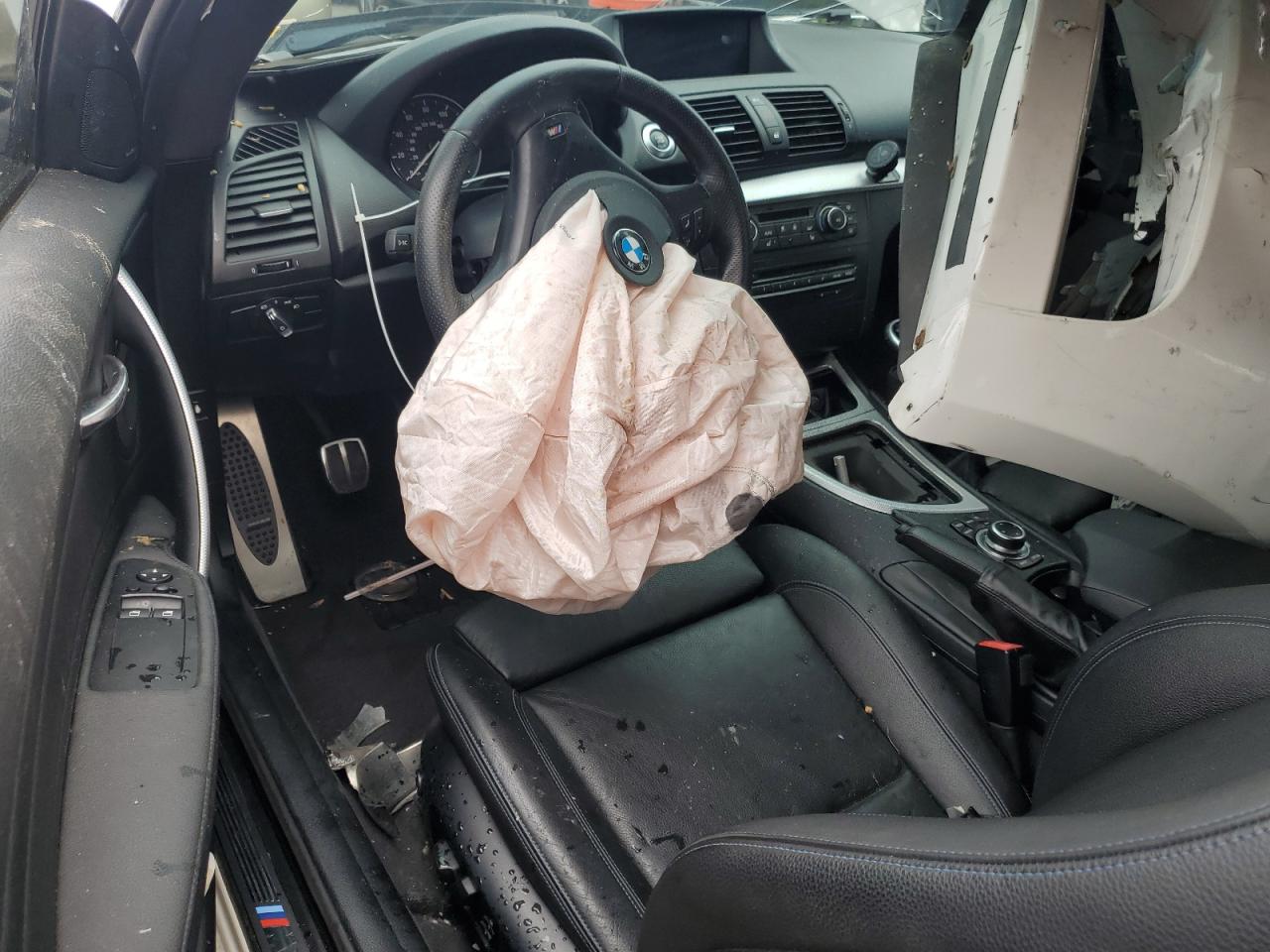 2013 Bmw 135 I White vin: WBAUC9C58DVM13861