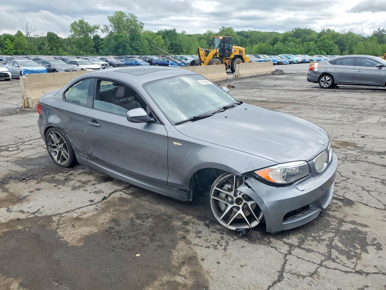 2013 Bmw 135 I Gray vin: WBAUC9C59DVY60165