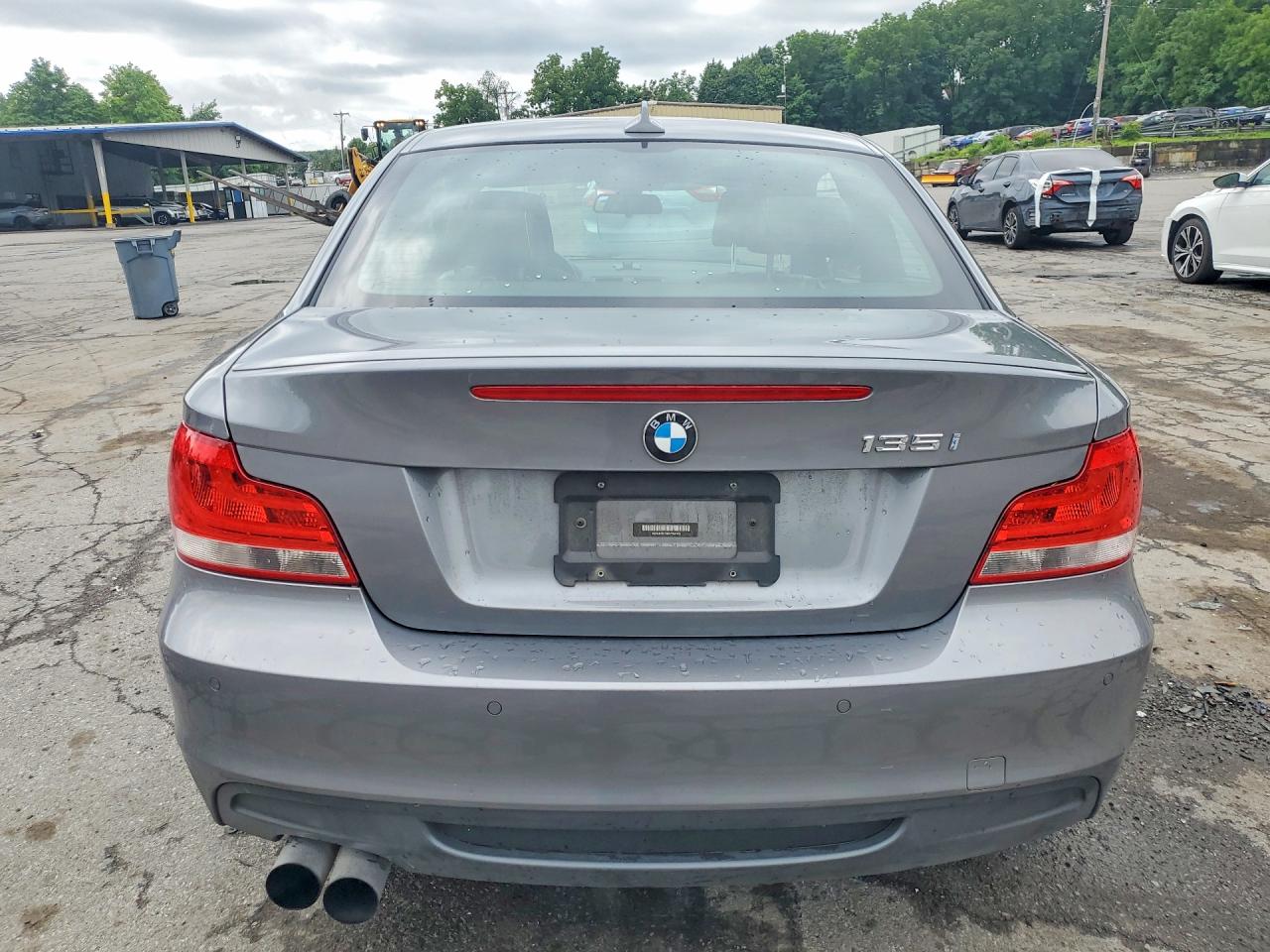 2013 Bmw 135 I Gray vin: WBAUC9C59DVY60165
