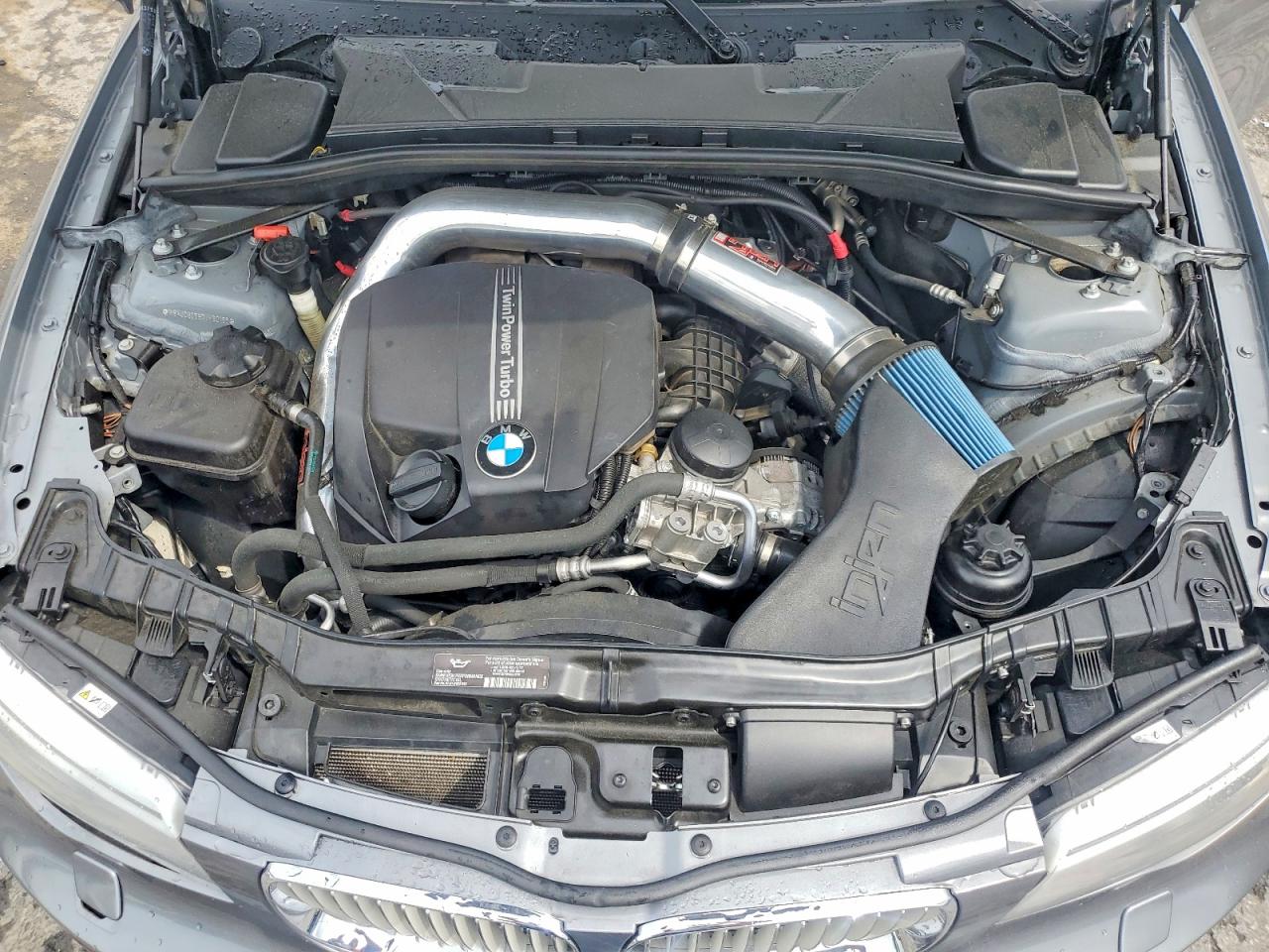 2013 Bmw 135 I Gray vin: WBAUC9C59DVY60165