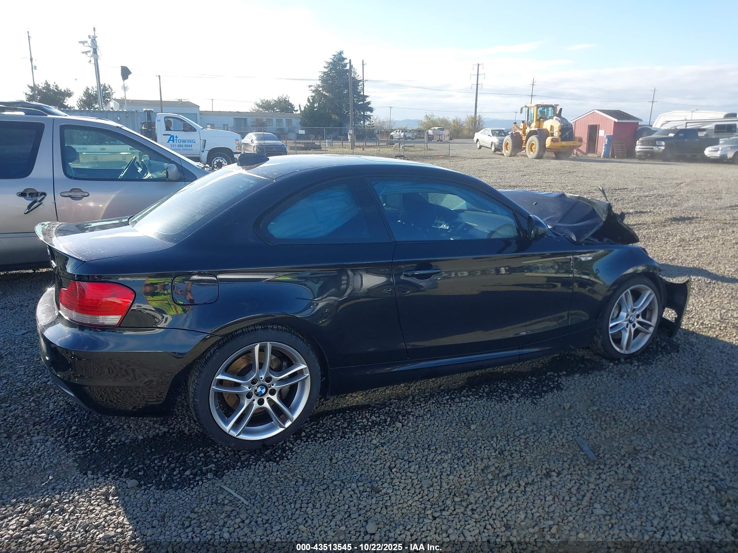 2011 Bmw 135i   Black vin: WBAUC9C5XBVM10182