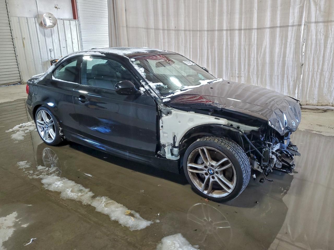 2012 Bmw 135 I Black vin: WBAUC9C5XCVM12855