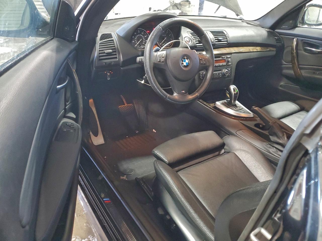 2012 Bmw 135 I Black vin: WBAUC9C5XCVM12855