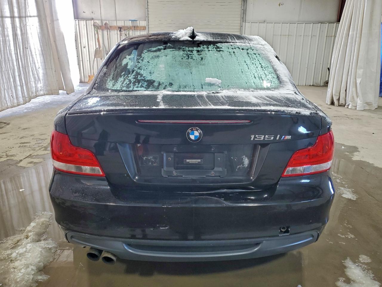 2012 Bmw 135 I Black vin: WBAUC9C5XCVM12855