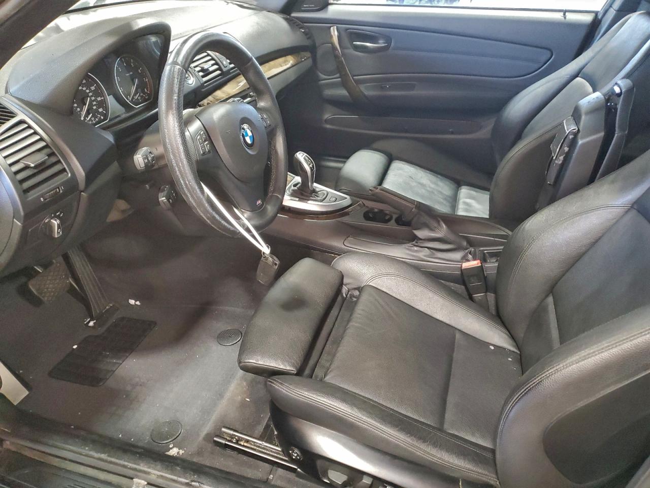 2012 Bmw 135 I Black vin: WBAUC9C5XCVM12855