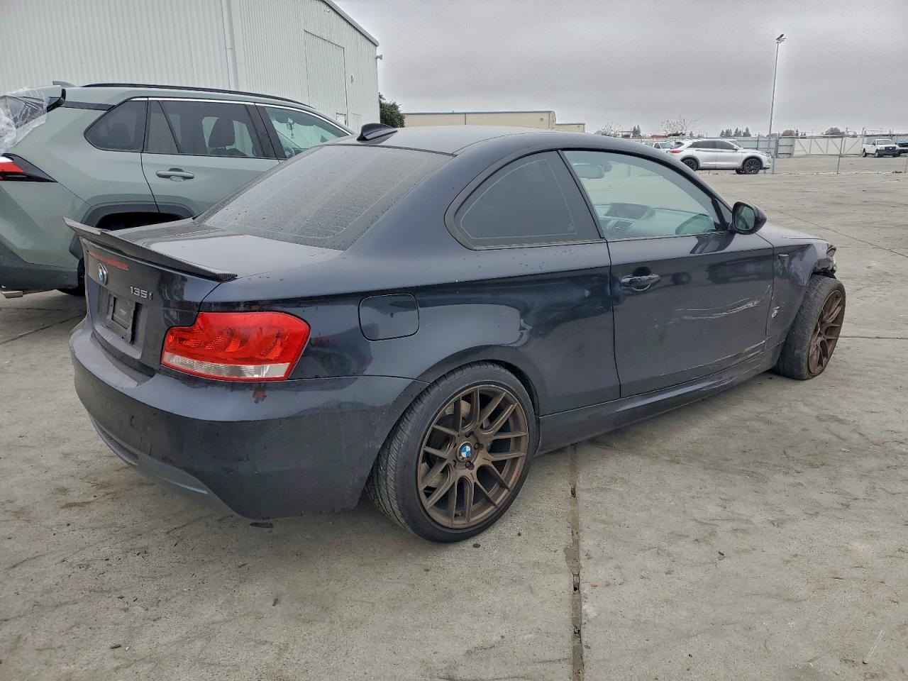 2013 Bmw 135 I Charcoal vin: WBAUC9C5XDVM13652