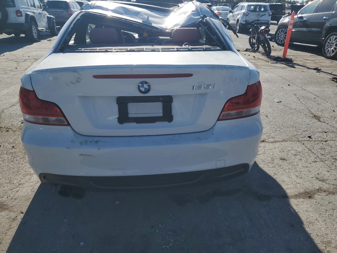 2013 Bmw 135 I White vin: WBAUC9C5XDVY60840