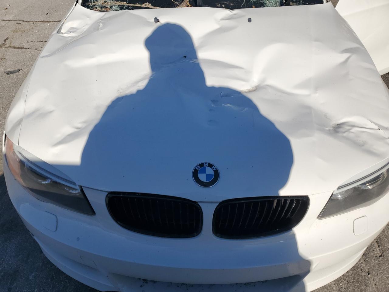 2013 Bmw 135 I White vin: WBAUC9C5XDVY60840