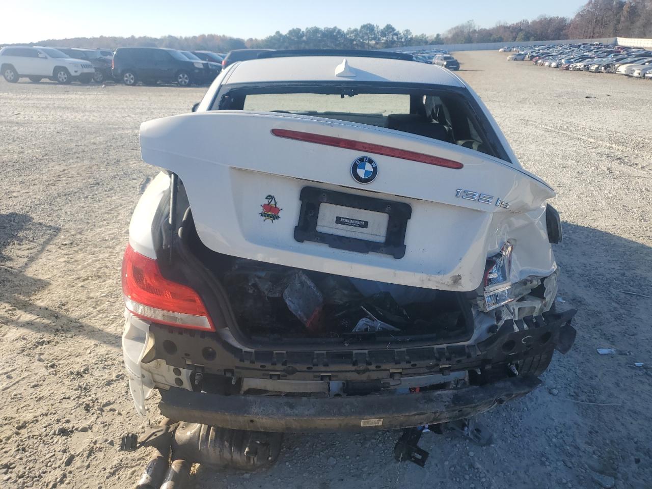 2013 Bmw 135 I Белый vin: WBAUC9C5XDVY99704