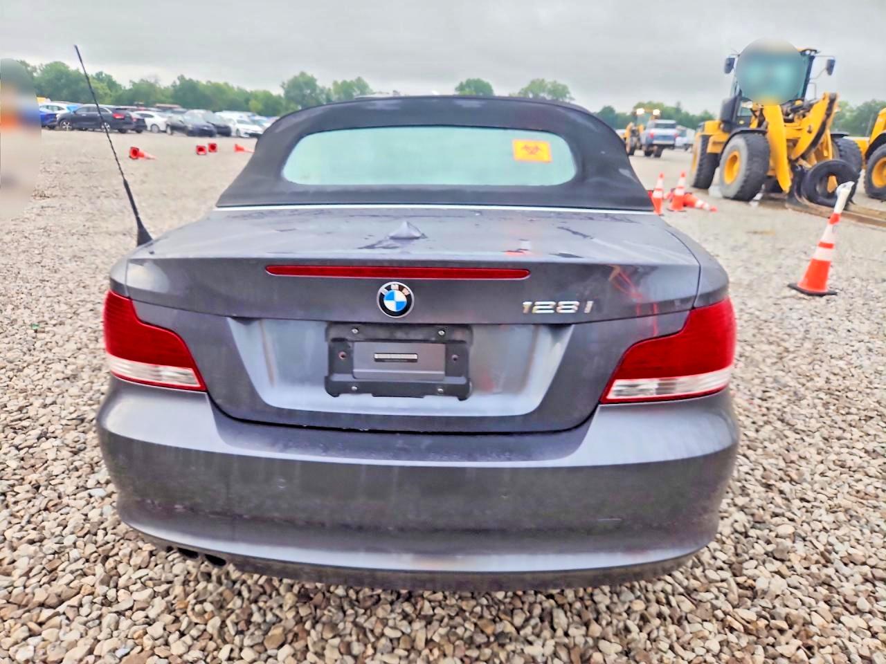 2008 Bmw 128 I Серый vin: WBAUL73518VJ74292