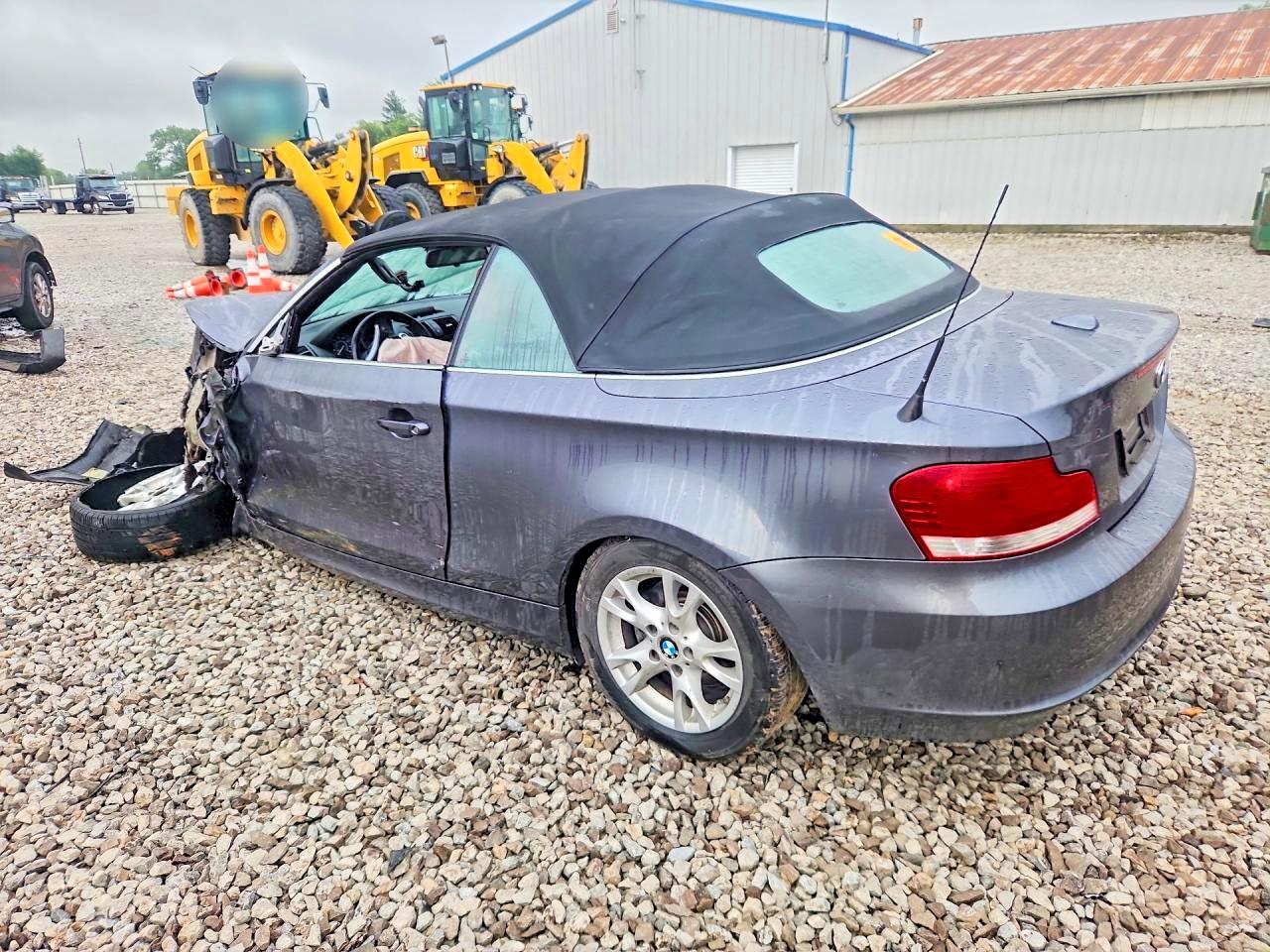 2008 Bmw 128 I Серый vin: WBAUL73518VJ74292