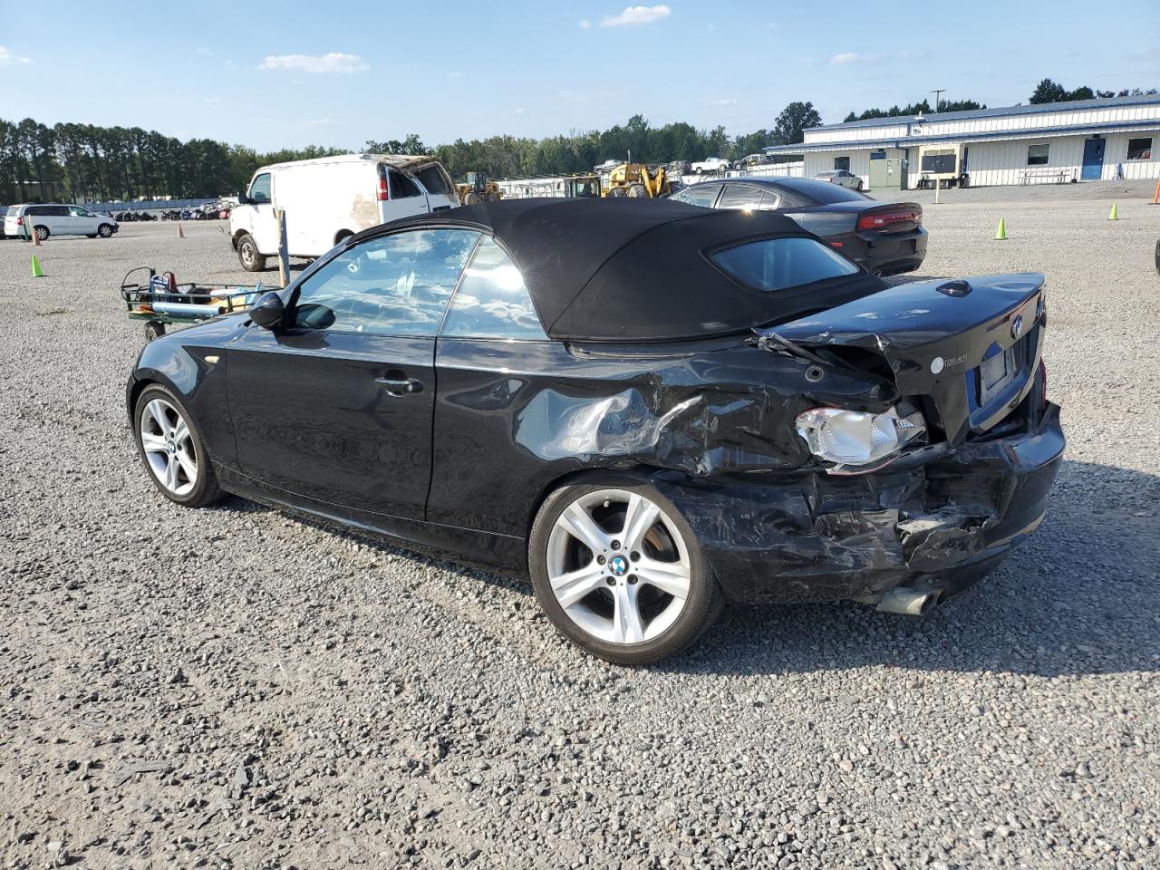 2009 Bmw 128 I Black vin: WBAUL73519VJ76951