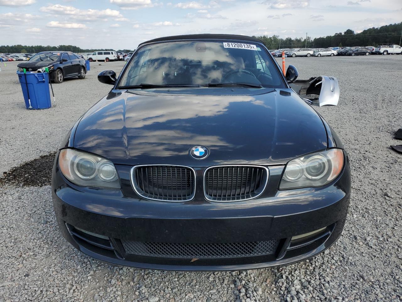 2009 Bmw 128 I Black vin: WBAUL73519VJ76951