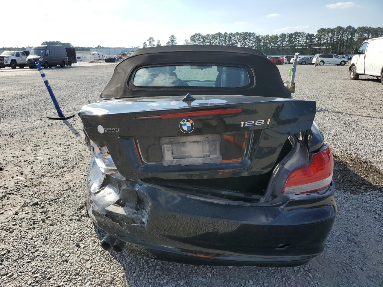2009 Bmw 128 I Black vin: WBAUL73519VJ76951