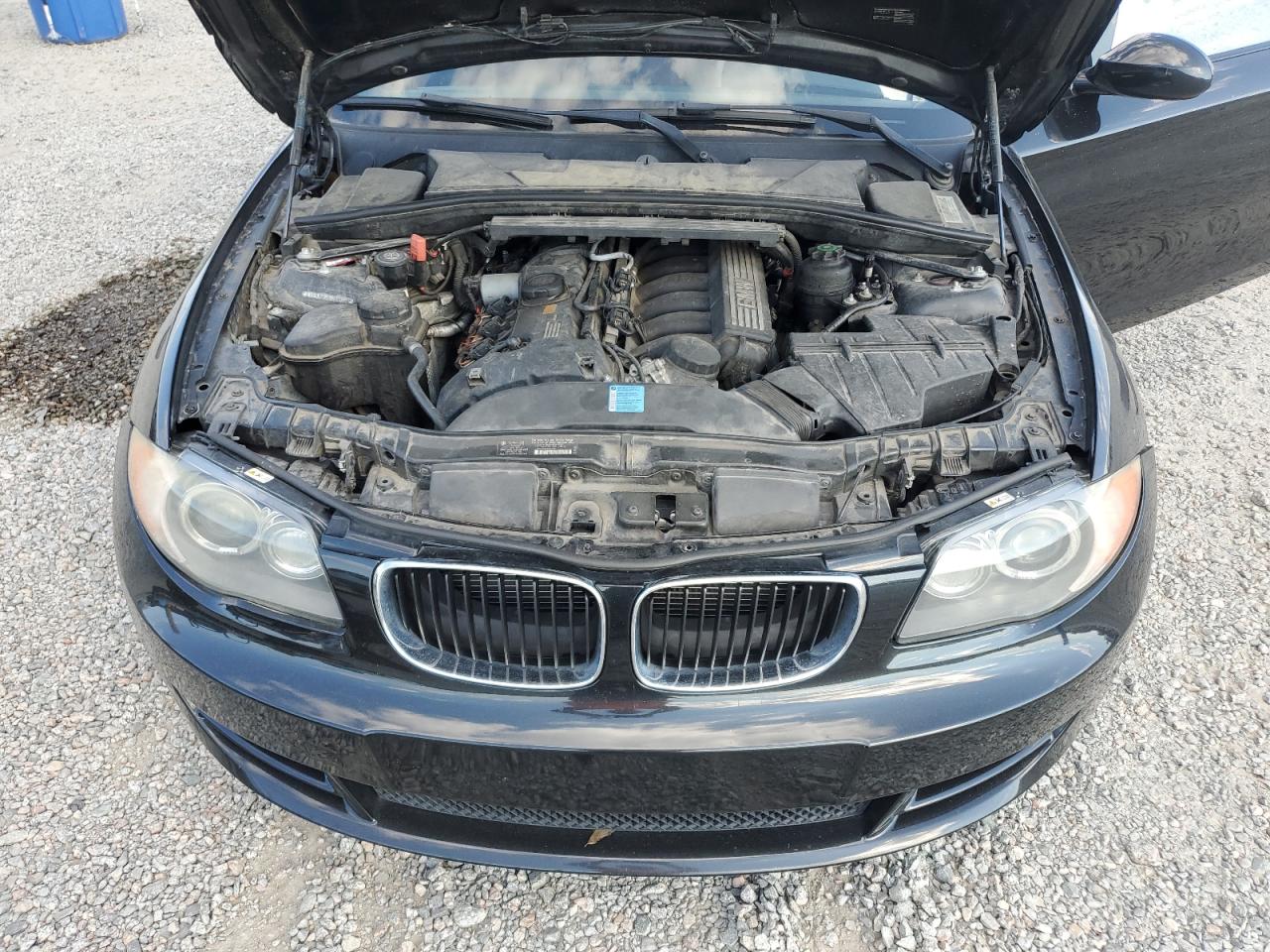 2009 Bmw 128 I Black vin: WBAUL73519VJ76951
