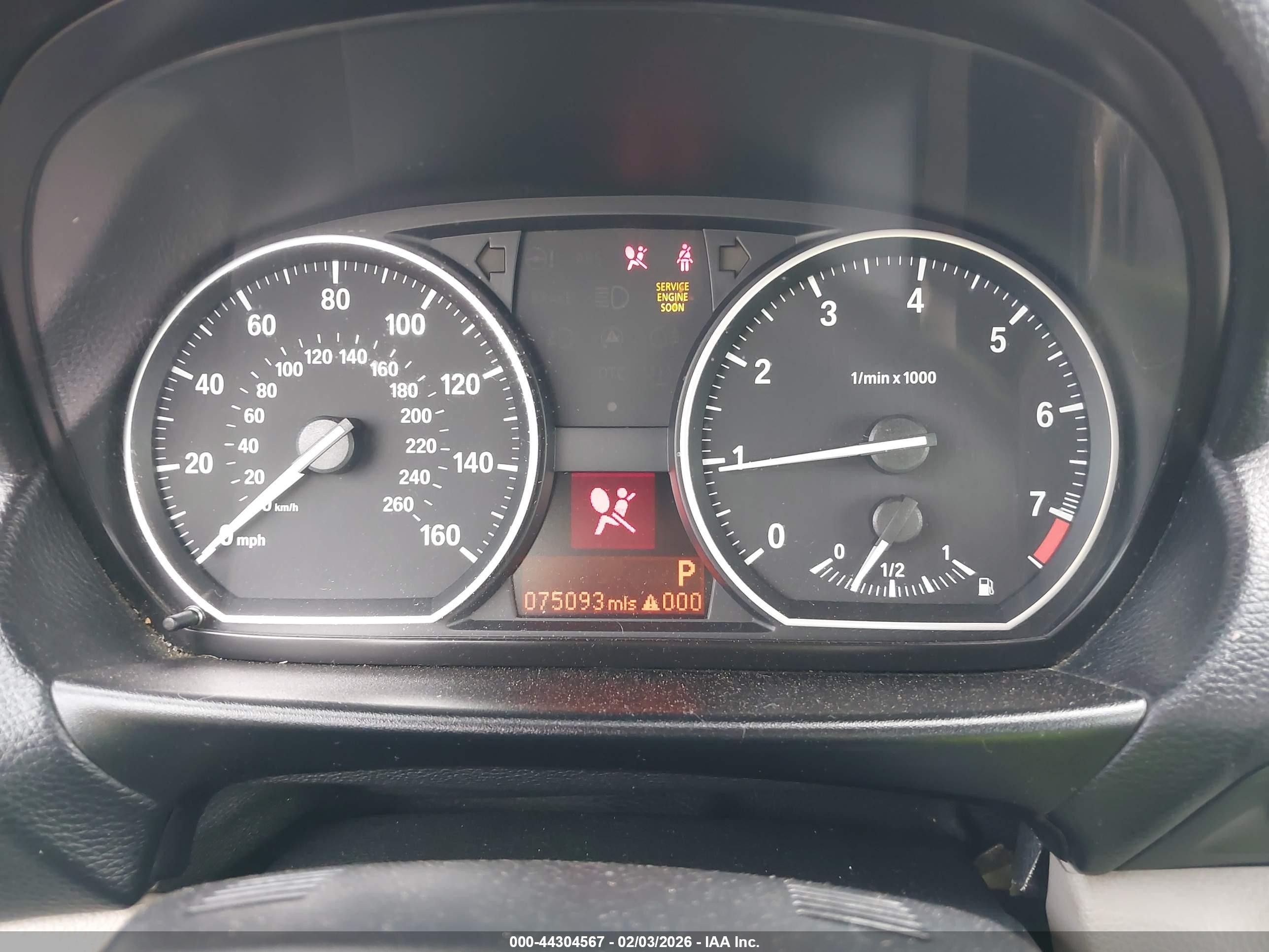 2008 Bmw 128i   Gray vin: WBAUL73528VJ73927
