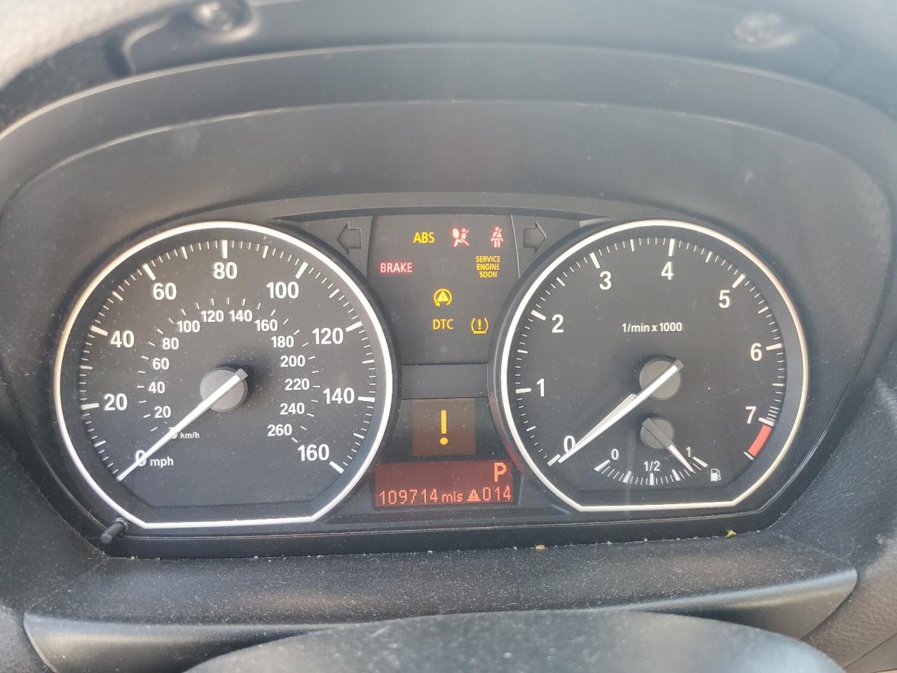 2009 Bmw 128 I White vin: WBAUL73529VJ76229