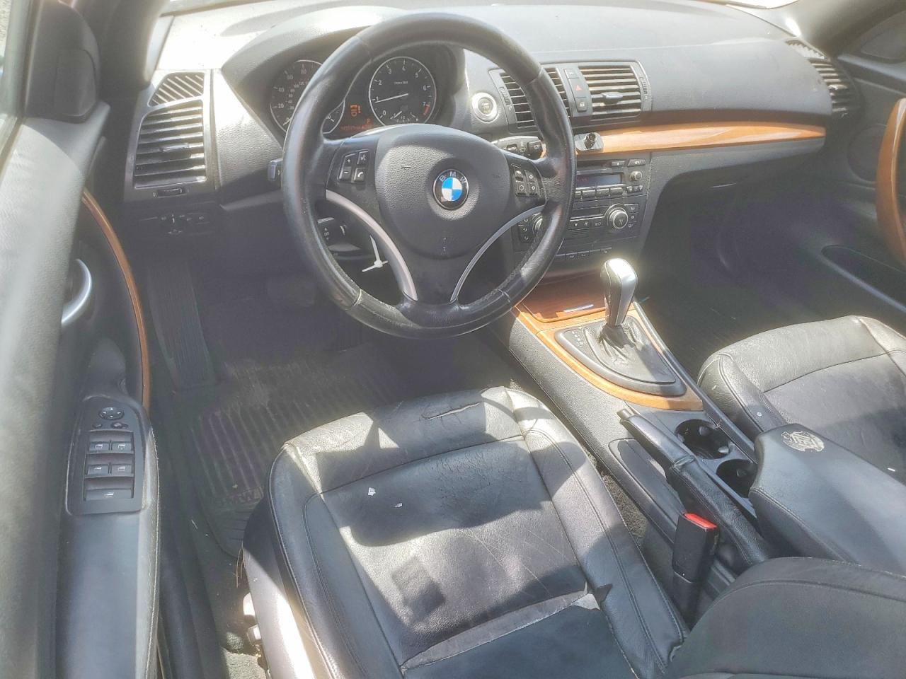2008 Bmw 128 White vin: WBAUL73538VE89940