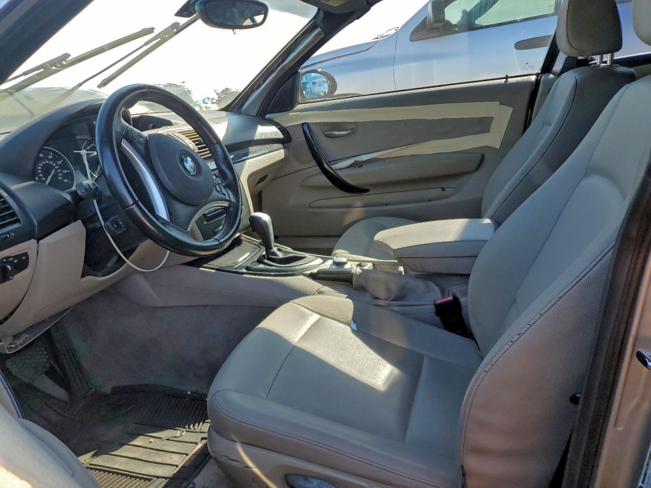 2008 Bmw 128 I Silver vin: WBAUL73538VJ74374