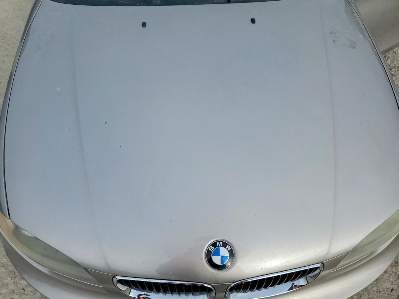 2008 Bmw 128 I Silver vin: WBAUL73548VE88456