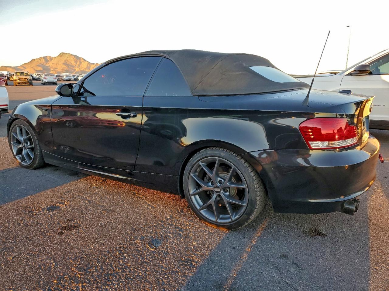 2008 Bmw 128 I Black vin: WBAUL73548VE88974