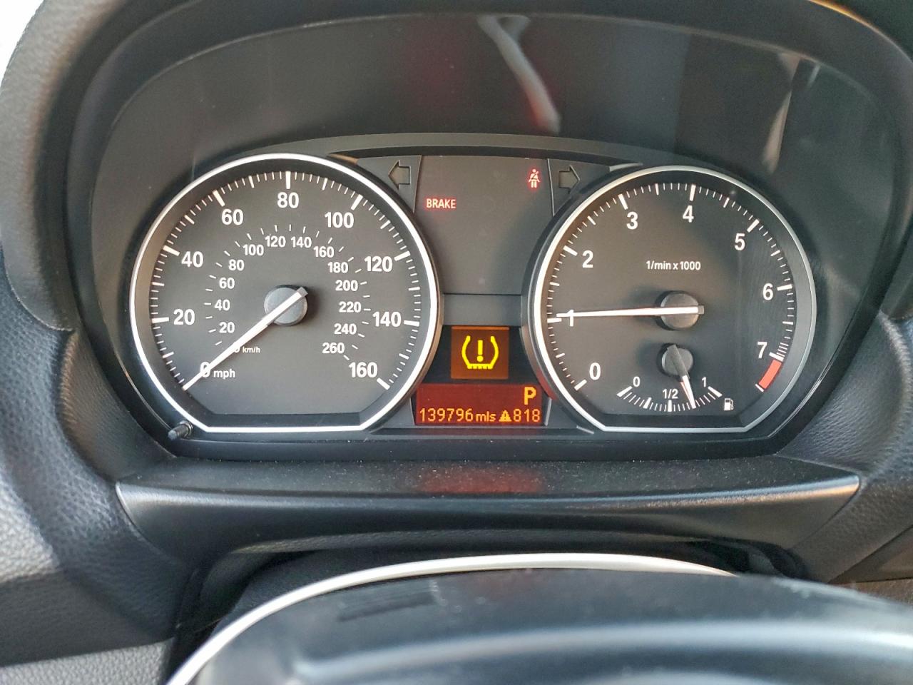 2008 Bmw 128 I Black vin: WBAUL73548VE88974