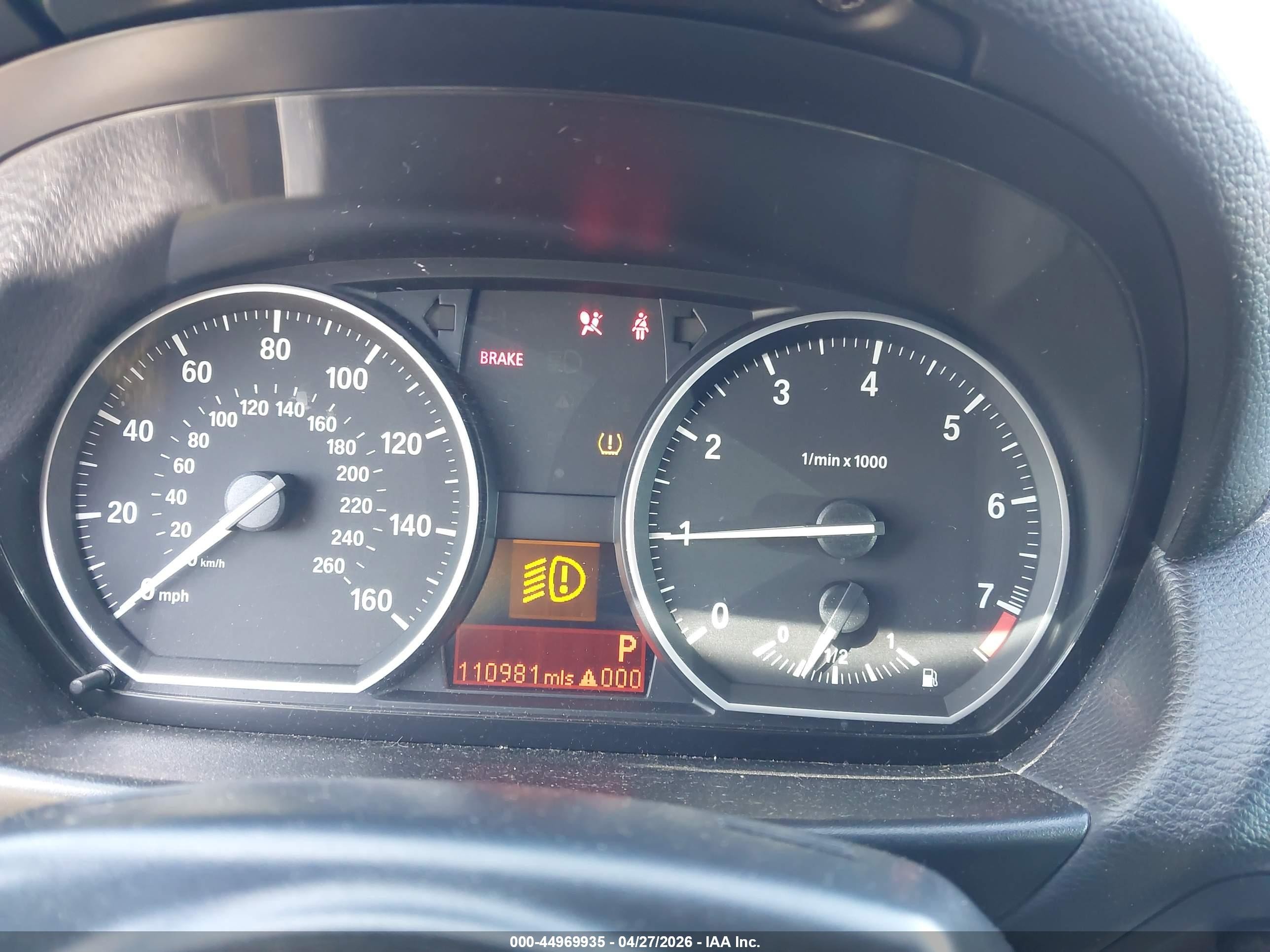 2008 Bmw 128i   Золотой vin: WBAUL73548VJ73976