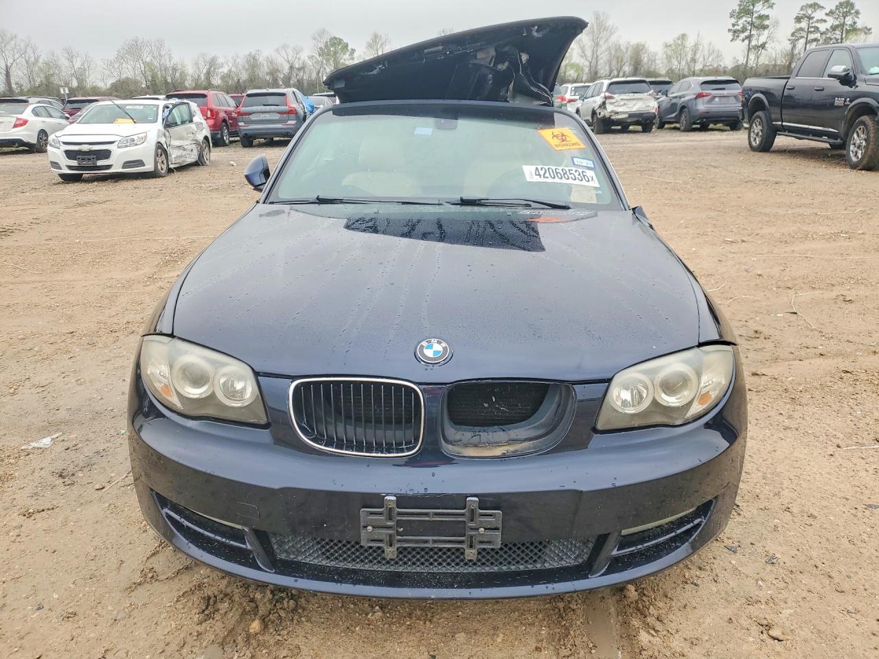 2008 Bmw 128 I Blue vin: WBAUL73558VE86361