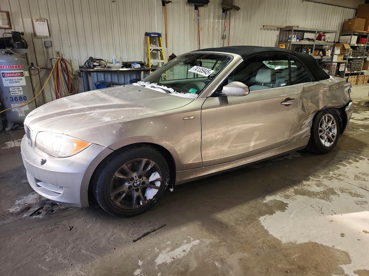2009 Bmw 128 I Gold vin: WBAUL73559VJ75155