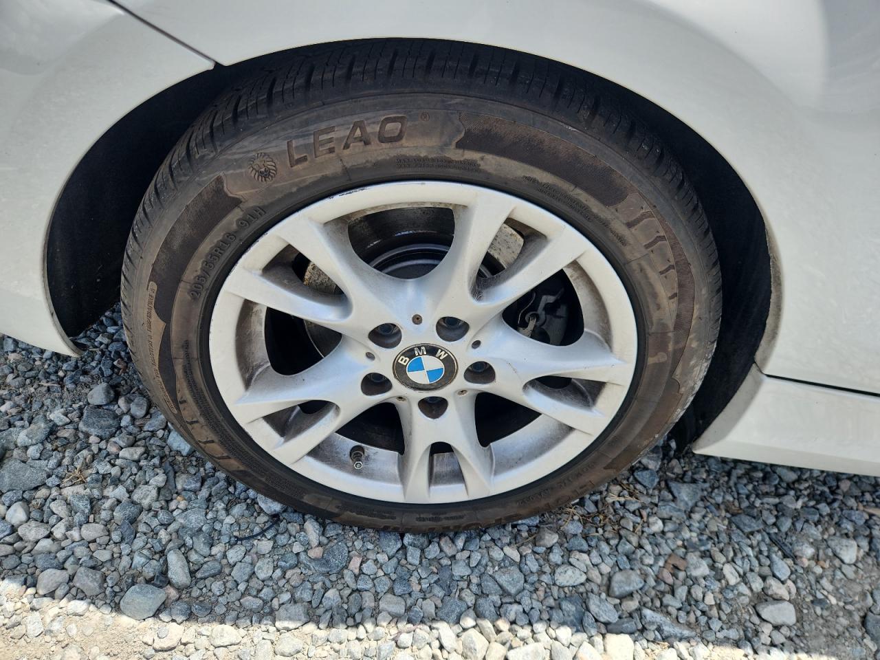 2009 Bmw 128 I Белый vin: WBAUL73559VJ75530 Damage: Right Rear Wheel, Curb Rash, 2 To 3 Inches